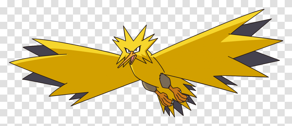 Ag Anime 3 Zapdos, Airplane, Aircraft, Vehicle, Transportation Transparent Png