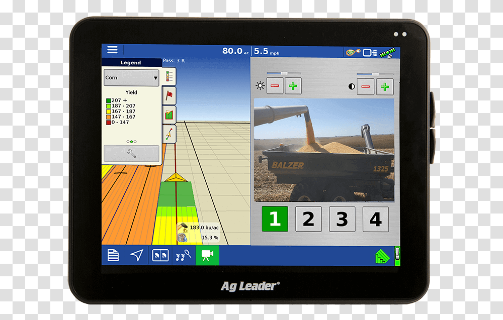 Ag Leader Yield Monitor, Computer, Electronics, Tablet Computer, Mobile Phone Transparent Png