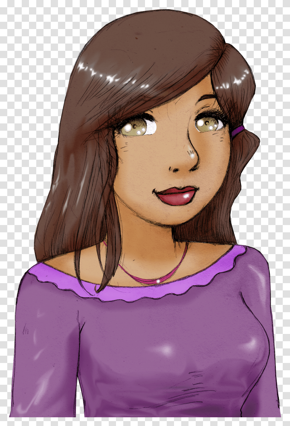 Again With More Portraits Of Girls Cartoon, Person, Head, Face Transparent Png
