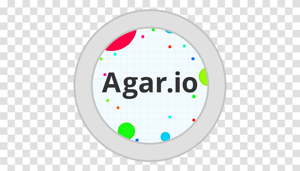 Agario Games Io Circle Icon Favicon Agar Io Icon, Text, Oval, Bowl, Magnifying Transparent Png