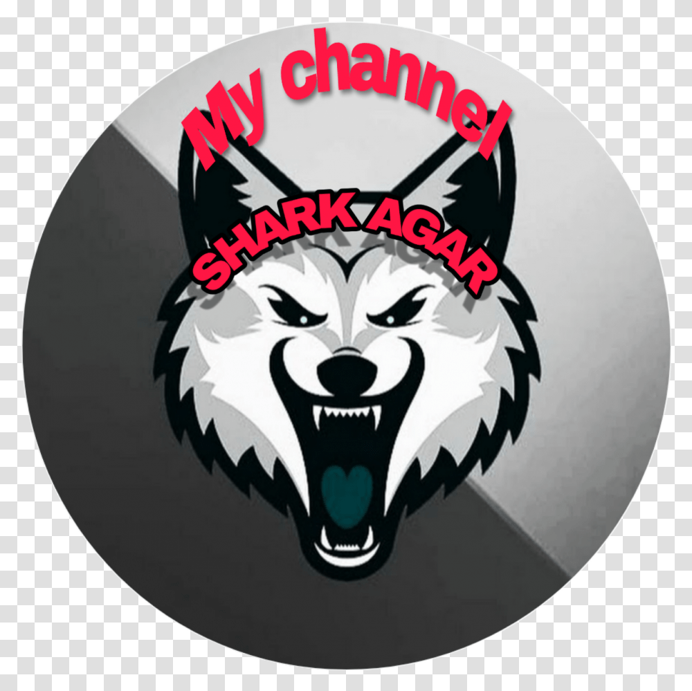 Agario Sticker By Shark Agar Fictional Character, Wolf, Mammal, Animal, Raccoon Transparent Png