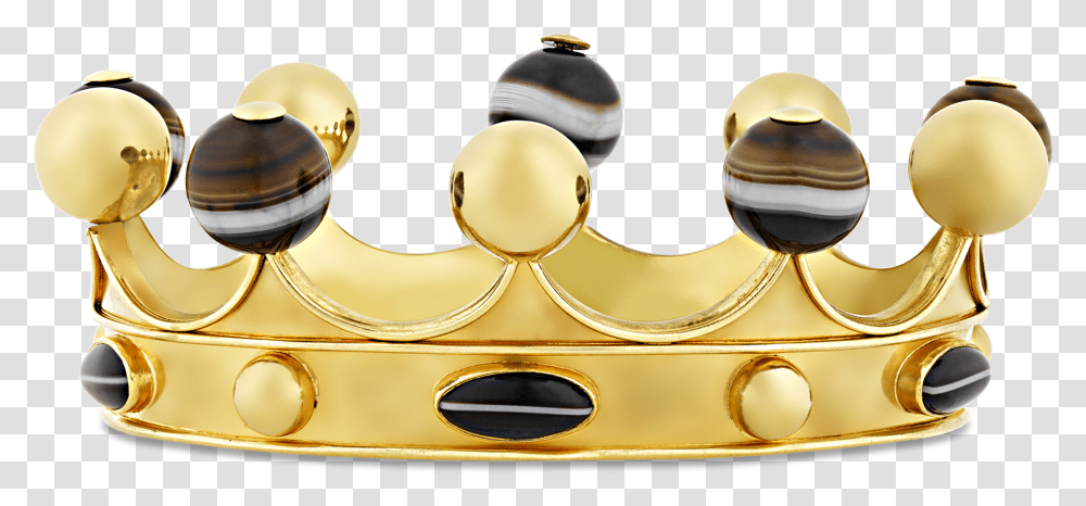 Agate And Gold Crown Bangle Bracelet Tiara, Accessories, Accessory, Jewelry, Sink Faucet Transparent Png