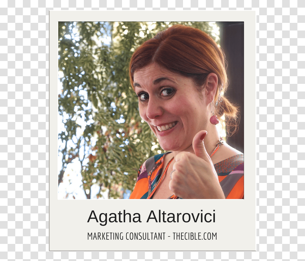 Agatha Photo Caption, Thumbs Up, Person, Finger, Face Transparent Png