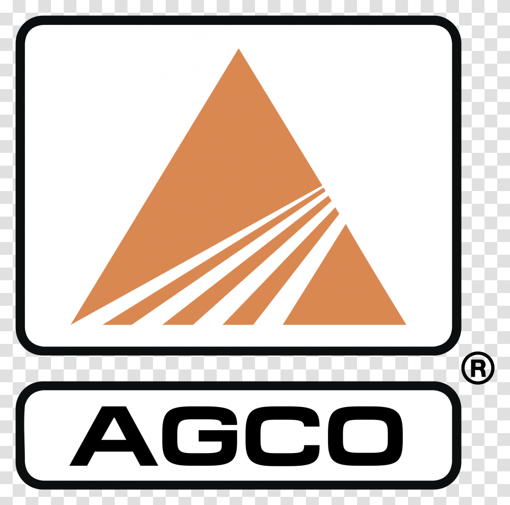 Agco Logo Agco Allis Logo, Triangle, Label Transparent Png