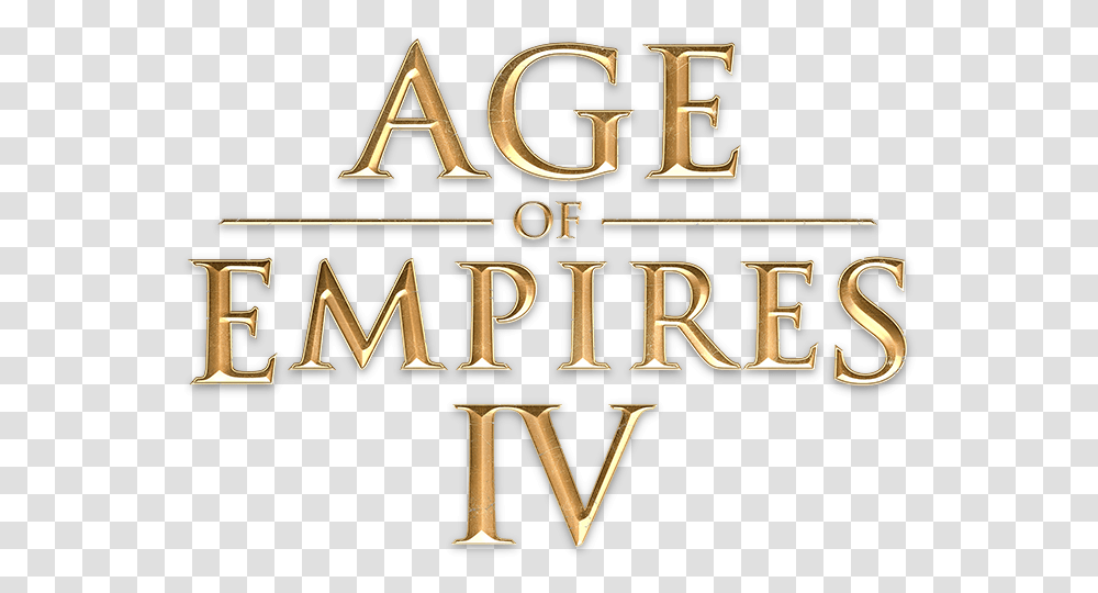 Age Of Empires Iv Age Of Empires Font, Alphabet, Word, Number Transparent Png