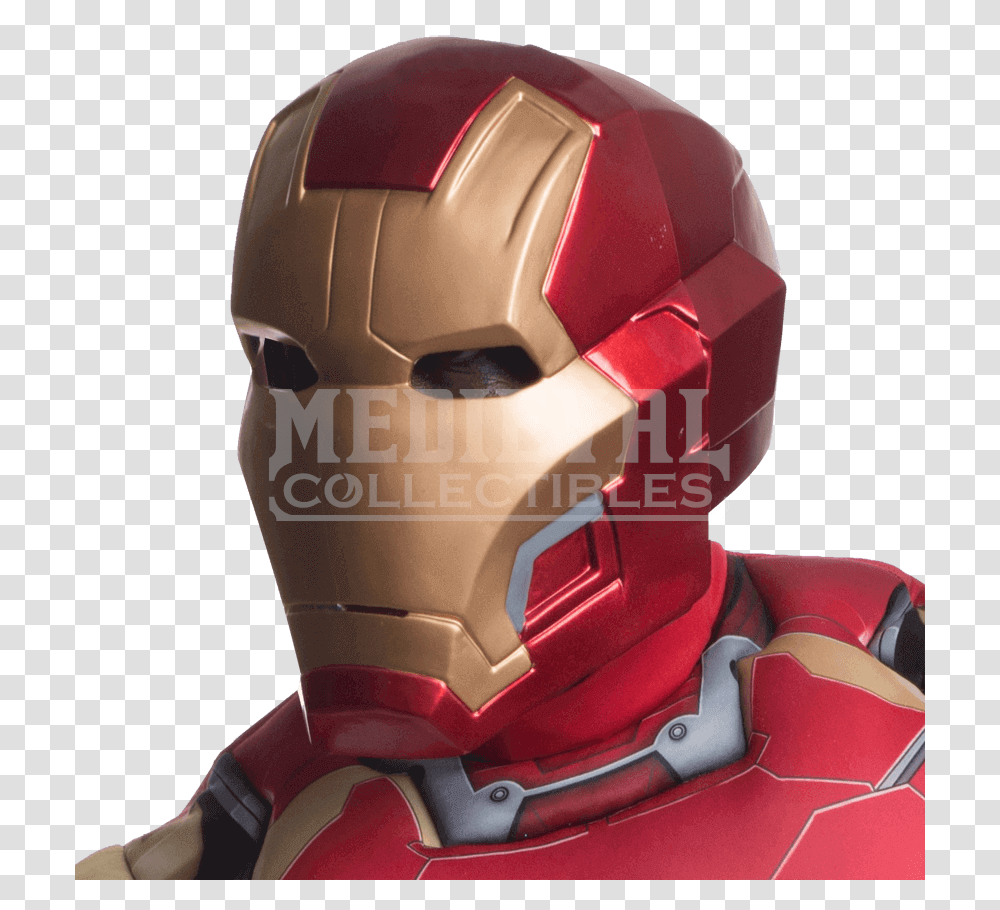 Age Of Ultron Adult Iron Man Mask Iron Man Mask, Helmet, Apparel, Crash Helmet Transparent Png