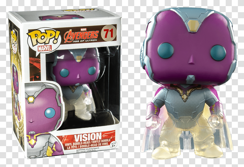 Age Of Ultron Infinity War Vision Funko, Robot, Toy, Helmet Transparent Png