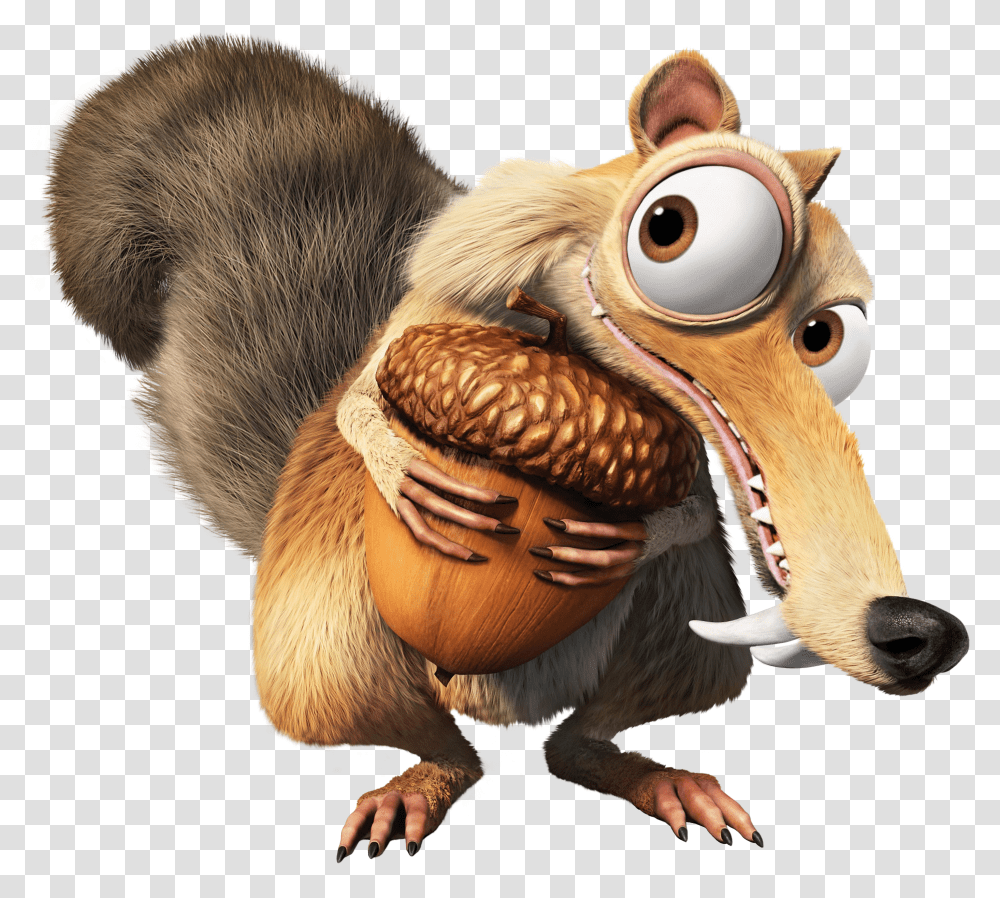 Age Scrat Ice Sid Scratte Scrat From Ice Age Transparent Png