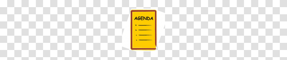 Agenda Clip Art Free, Label, Paper, Word Transparent Png