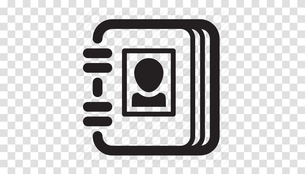 Agenda Contact Book Contacts Phone Book Icon, Electronics, Camera, Appliance Transparent Png