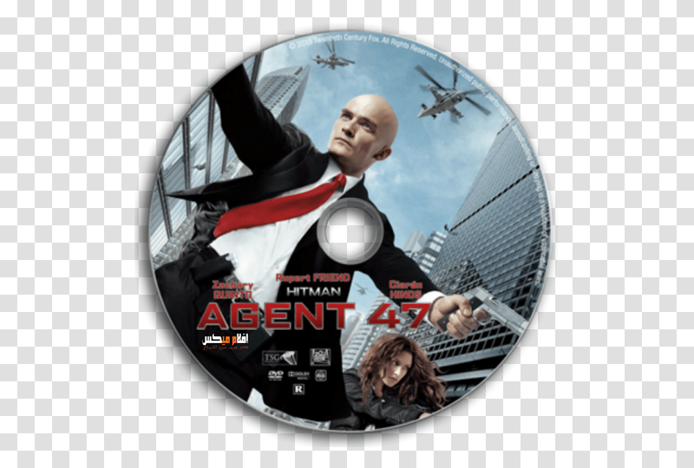 Agent 47 Hitman Film 2019, Disk, Person, Human, Dvd Transparent Png