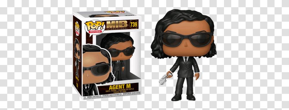 Agent M Vinyl Figure Men In Black International Pop, Sunglasses, Accessories, Accessory, Person Transparent Png