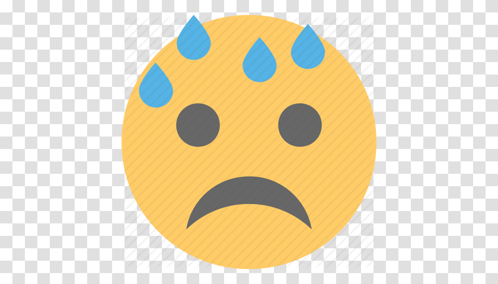 Aggressive Angry Face Cold Sweat Emoji Relieved Emoji Icon, Palette, Paint Container, Baseball Cap, Hat Transparent Png