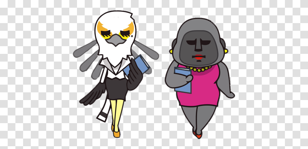 Aggretsuko Director Gori And Ms Washimi At The Office Washimi Aggretsuko, Sport, Sports, Water, Outdoors Transparent Png