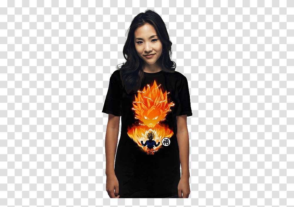 Aggretsuko Glow In The Dark Shirt, Person, T-Shirt, Sleeve Transparent Png