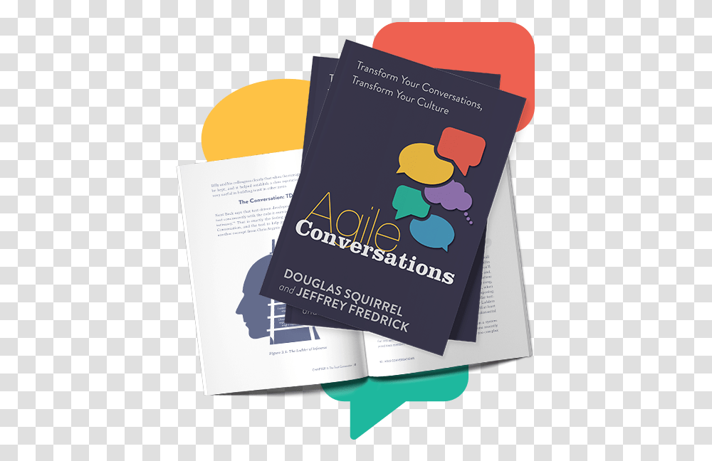Agile Conversations Book Graphic Design, Advertisement, Flyer, Poster, Paper Transparent Png