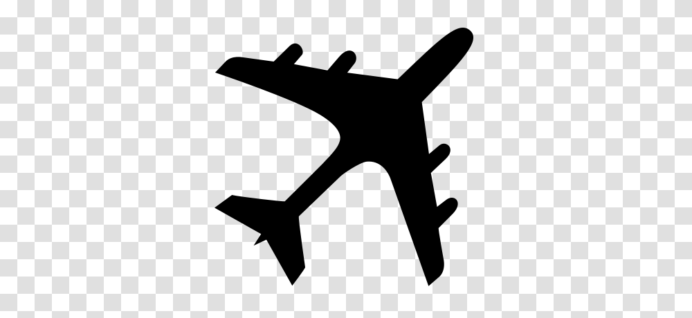 Aging In The Air The Boy Silhouette Airplane, Gray, World Of Warcraft Transparent Png