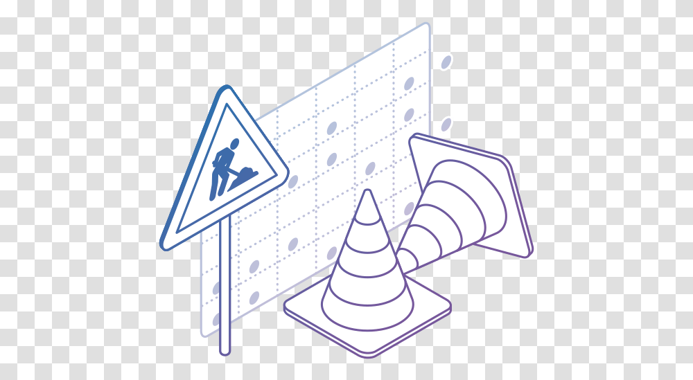 Aging Work In Progress In Lean Project Management Traffic Sign, Cone, Triangle Transparent Png