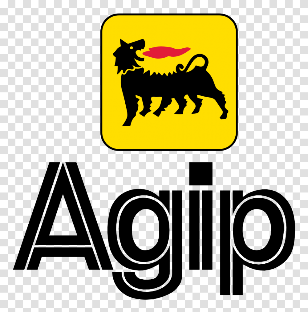 Agip Logo Oil And Energy, Label, Trademark Transparent Png