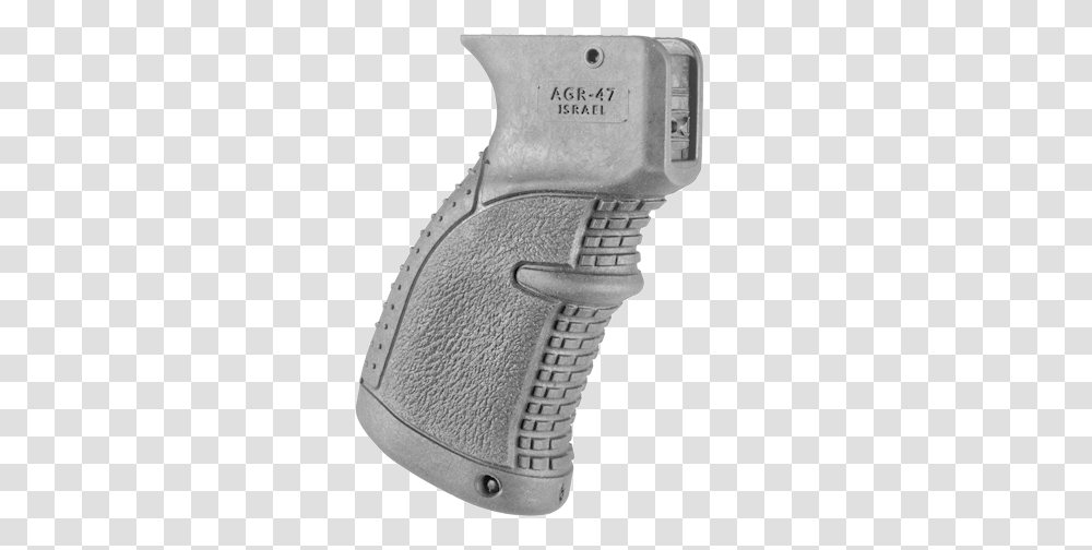 Agr 47 Rubberized Pistol Grip For Ak Mako Ak Grip, Brace, Handle, Weapon, Weaponry Transparent Png