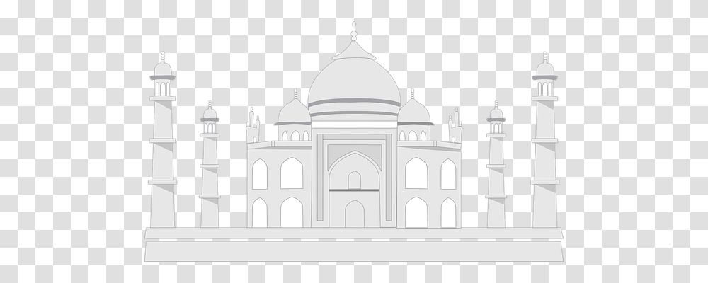 Agra Architecture, Dome, Building, Mosque Transparent Png