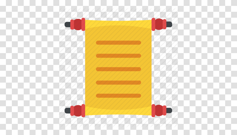 Agreement Contract Document Paper Parchment Icon, Scroll, Gum Transparent Png