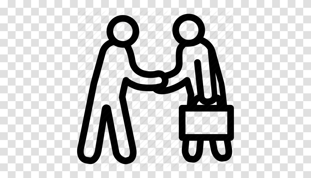 Agreement Greetings Handshake Hello Hi Holding Meeting Icon, Chair, Furniture, Piano, Leisure Activities Transparent Png