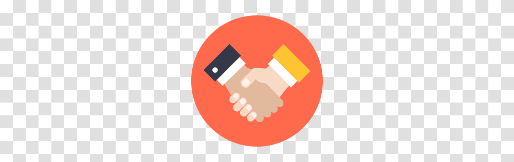 Agreement Icon Flat, Hand, Business Card, Paper Transparent Png