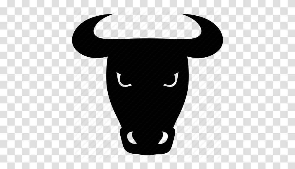 Agriculture Animal Bull Cattle Cow Head Farm Horn Icon, Piano, Leisure Activities, Musical Instrument, Light Transparent Png