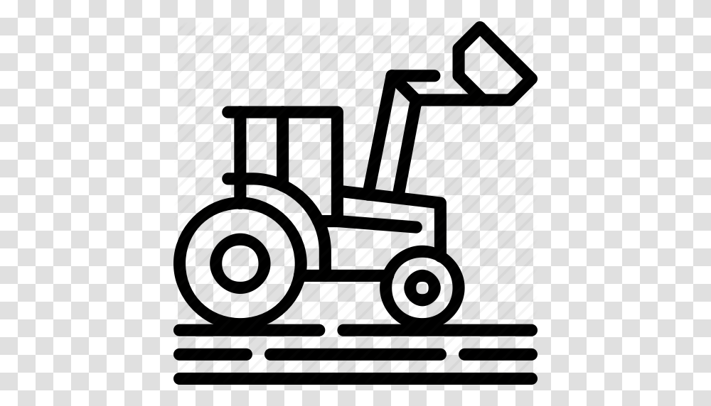 Agriculture Farm Farming Tractor Icon, Vehicle, Transportation, Car Transparent Png