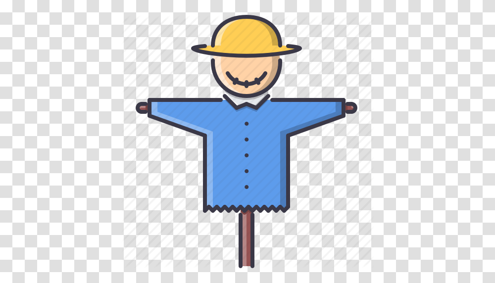 Agriculture Farm Garden Hat Nature Scarecrow Icon, Performer, Fireman, Crowd Transparent Png