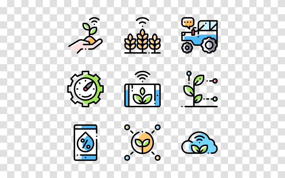 Agriculture Icons, Angry Birds, Pac Man Transparent Png