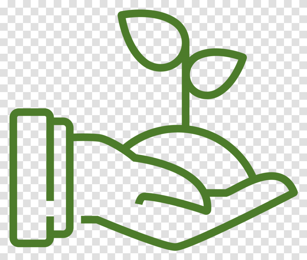 Agriculture Loan Icon Corporate Social Responsibility Icon, Label, Plant, Alphabet Transparent Png