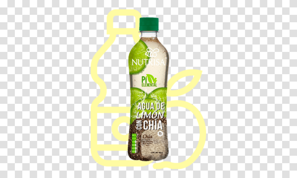 Agua De Limn Con Cha Plastic Bottle, Soda, Beverage, Drink, Pop Bottle Transparent Png