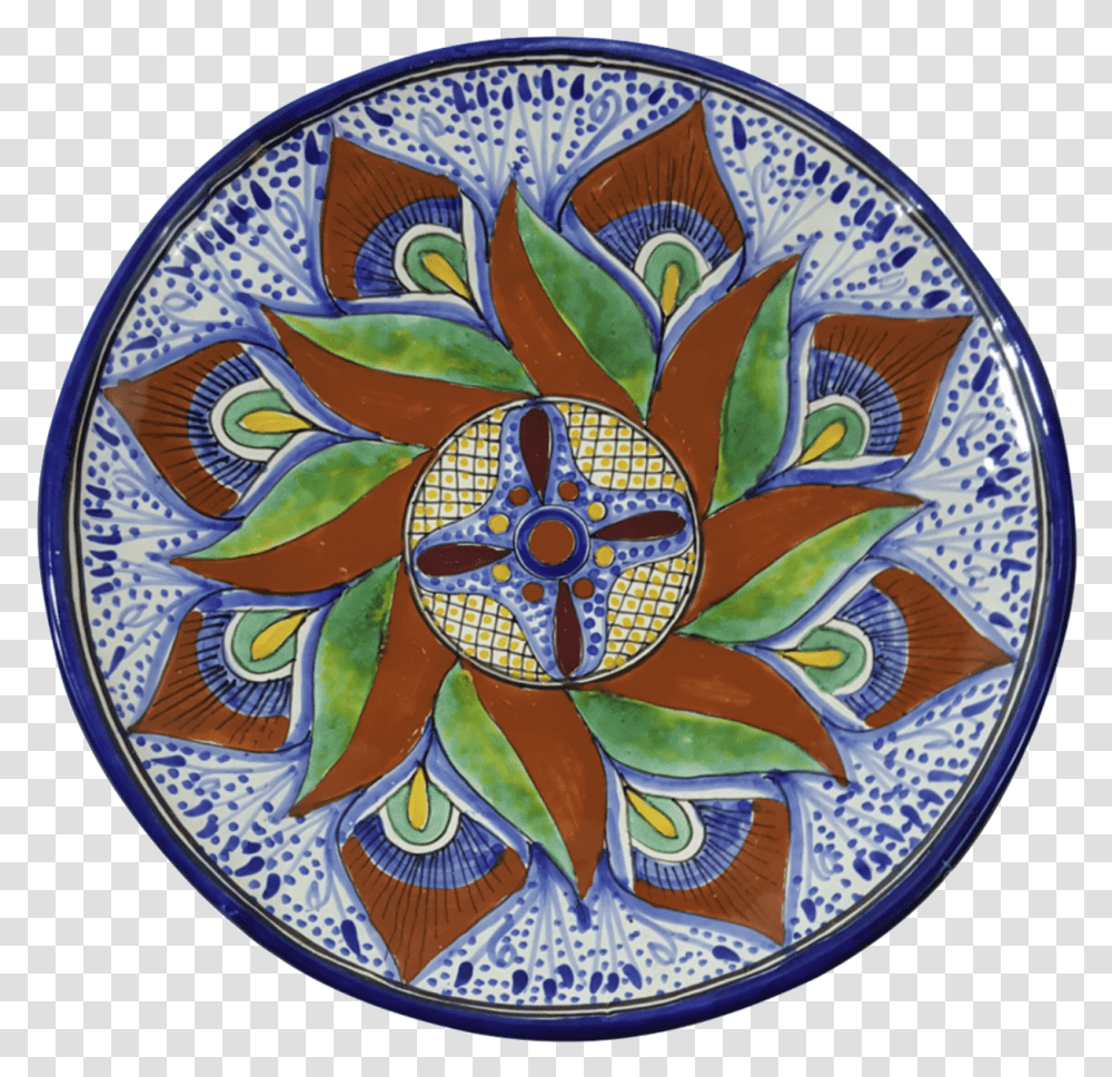 Aguacate Talavera Dinner Plate Talavera Pottery, Porcelain, Art, Mosaic, Tile Transparent Png