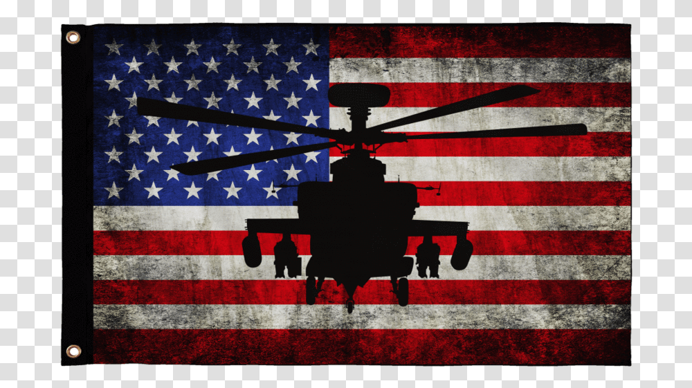 Ah 64 Apache Wall Flag 5th Special Forces Group Flag, American Flag Transparent Png