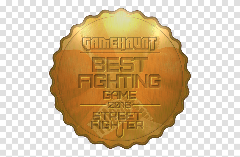 Ah Street Fighter Illustration, Gold, Gold Medal, Trophy, Bronze Transparent Png