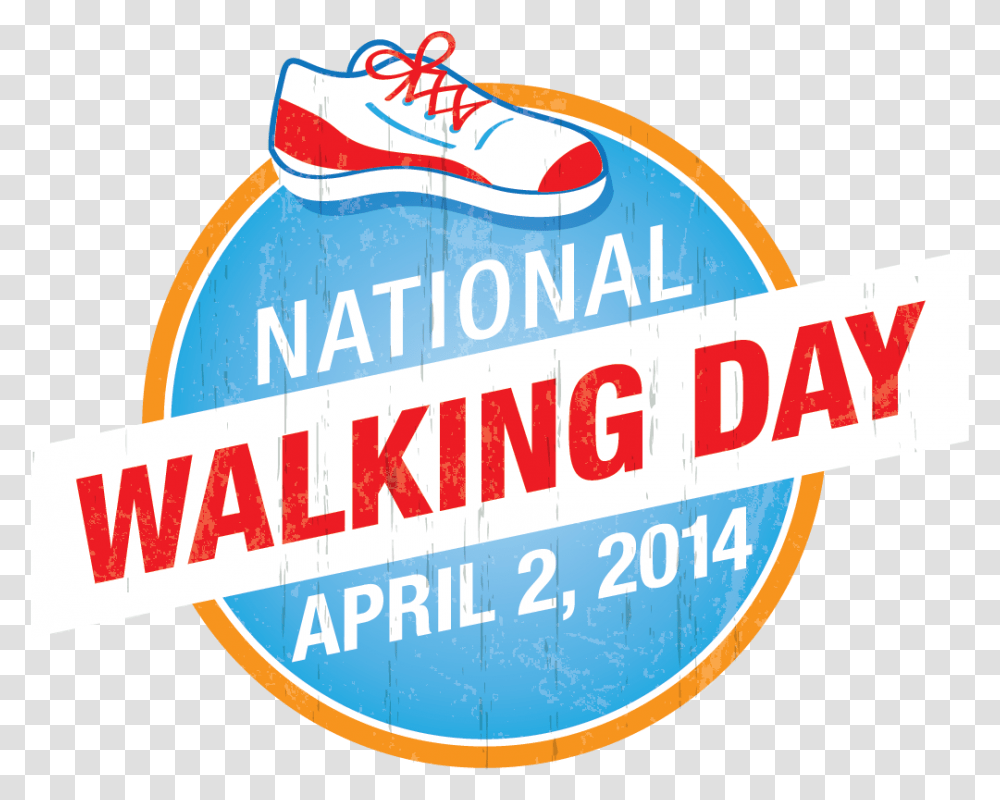 Aha National Walking Day Event April Graphics, Apparel, Advertisement, Poster Transparent Png