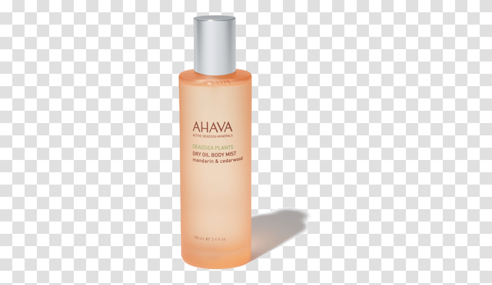 Ahava Dry Oil Body Mist Mandarin And Cedarwood, Shaker, Bottle, Cosmetics, Aluminium Transparent Png