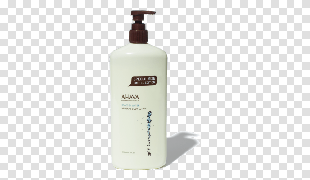 Ahava Mineral Body Lotion, Bottle, Milk, Beverage, Drink Transparent Png