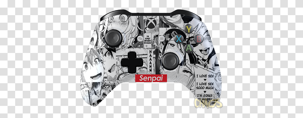 Ahegao Anime Xbox One Controller, Electronics, Machine, Motor, Engine Transparent Png