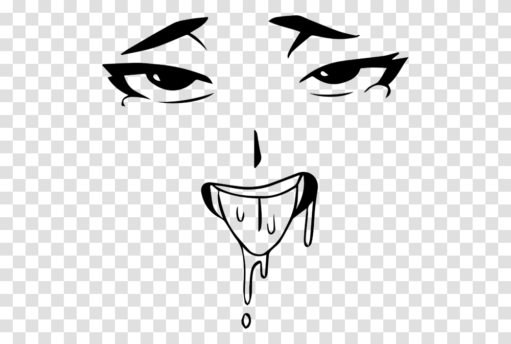 Ahegao Face Bath Towel For Sale, Gray, World Of Warcraft Transparent Png