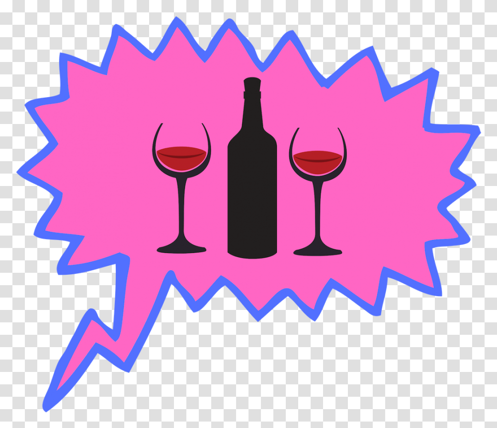 Ahhhh Cartoon, Glass, Wine, Alcohol, Beverage Transparent Png