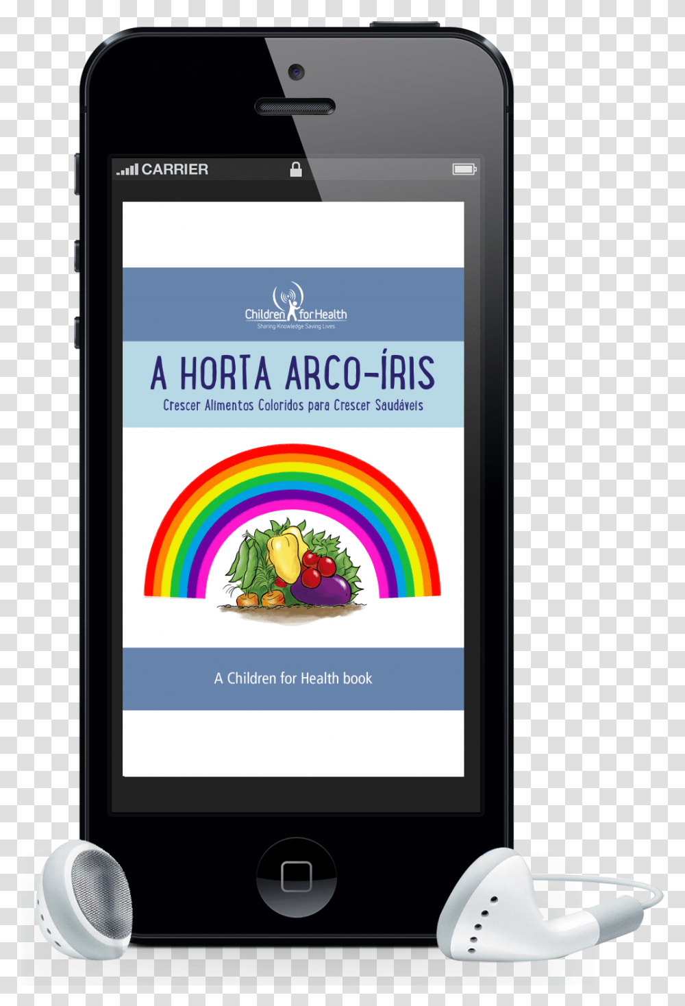 Ahorta Arco Iris Children For Health Audiobook On Phone, Mobile Phone, Electronics, Cell Phone, Text Transparent Png
