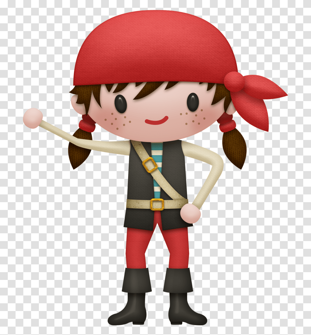 Ahoy Its A Boy Pirate Clipart, Doll, Toy, Plush Transparent Png