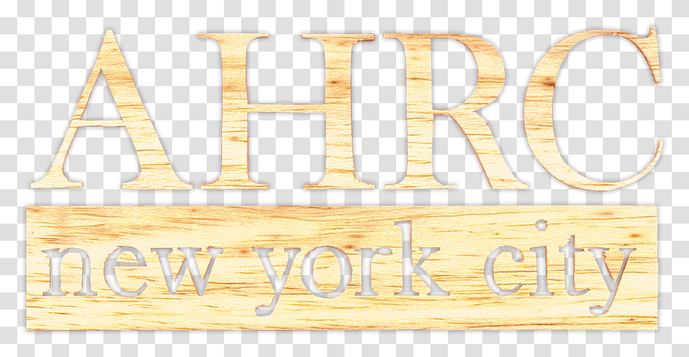 Ahrc New York City In Wood Wood, Number, Alphabet Transparent Png