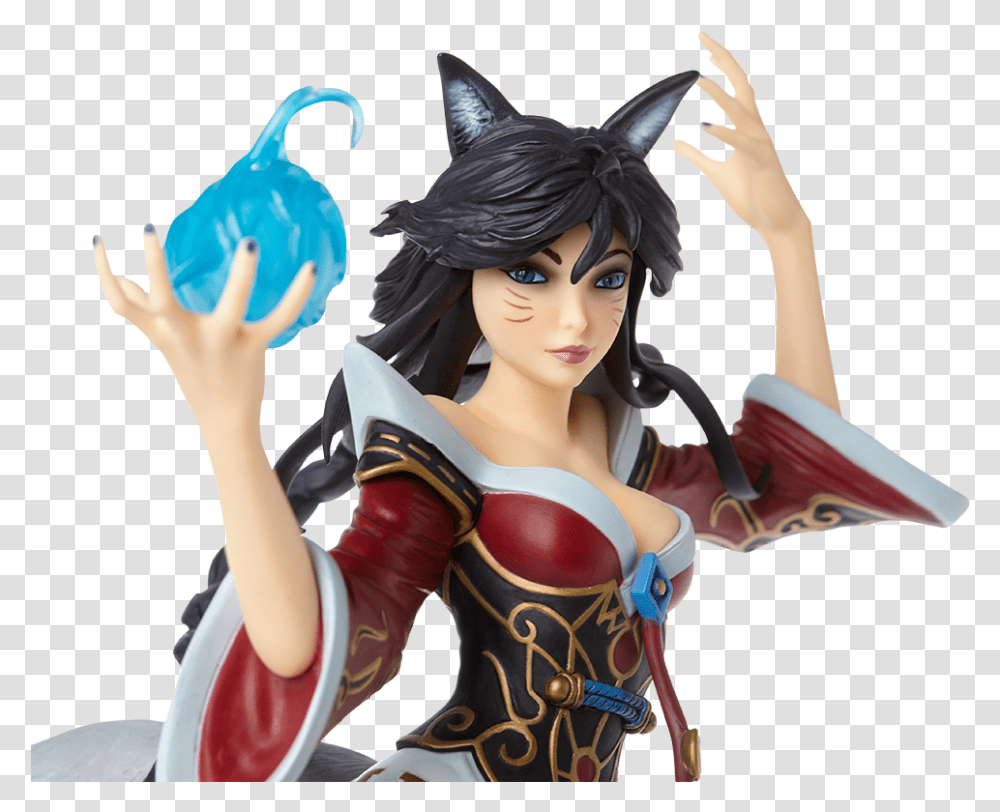 Ahri A New Dawn Statue, Doll, Toy, Figurine, Person Transparent Png