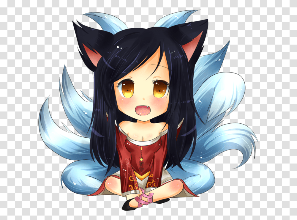 Ahri, Comics, Book, Manga Transparent Png