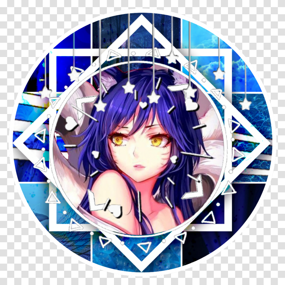 Ahri Icon Art, Person, Human, Manga, Comics Transparent Png