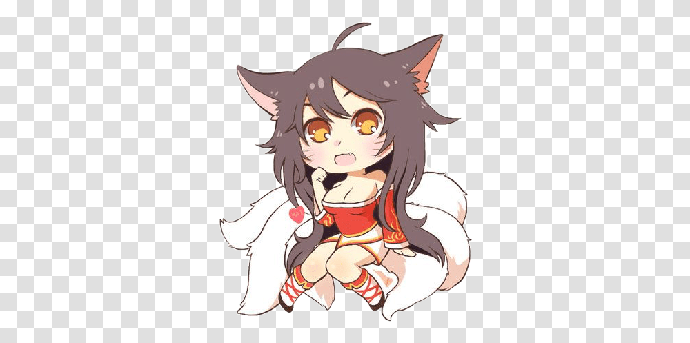 Ahri Leagueoflegends Sticker By Kimberly Libranza Fictional Character, Comics, Book, Manga, Person Transparent Png